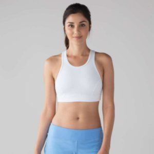 lululemon Pace Perfect Bra: White